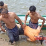 Drowned Thai woman