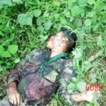 Executed Thai soldier