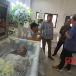 Funeral of cute asian girl