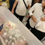 Funeral of young Asian woman