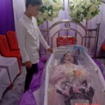 Funeral of young woman