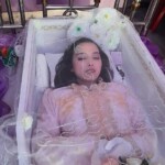 Funeral of young woman