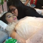 Funeral of young Indonesian woman