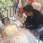 Funeral of young Indonesian woman