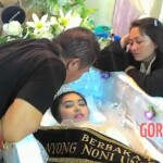 Funeral of young Indonesian woman