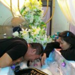 Funeral of young Indonesian woman