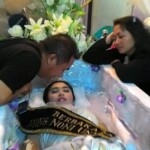 Funeral of young Indonesian woman