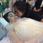 Funeral of young Indonesian woman