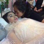 Funeral of young Indonesian woman