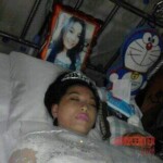 Funeral of young Indonesian woman