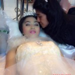 Funeral of young Indonesian woman