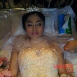 Funeral of young Indonesian woman