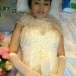 Funeral of young Indonesian woman