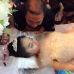 Funeral of young Indonesian woman