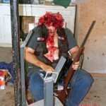 Rifle suicide