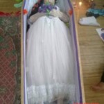 Funeral of Asian woman