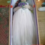 Funeral of Asian woman