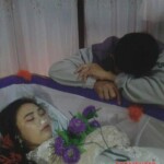 Funeral of Asian woman