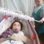 Funeral of Asian woman