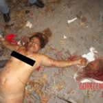 Murdered woman in forest