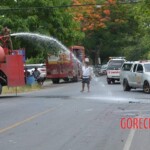 Thai guy crushed by truck
