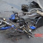 Thai guy crushed by truck