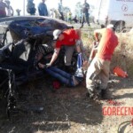 Terrible traffic accident