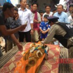 Hanged Cambodian girl