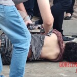 17-year-old girl strangled to death on the street