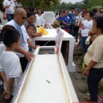 Funeral of young girl