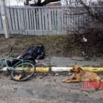 Bucha massacre dead body