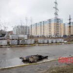 Bucha massacre dead body