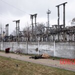 Bucha massacre dead body