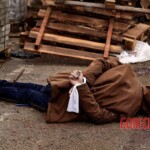 Bucha massacre dead body