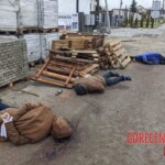 Bucha massacre dead body