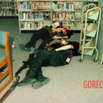 Dead bodies of Eric Harris and Dylan Klebold