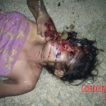 Executed young Mexican woman