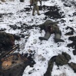 Dead soldier in Ukraine