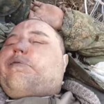 Dead soldier in Ukraine