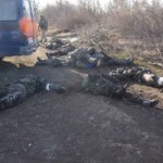 Dead soldier in Ukraine