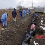 Mass grave in Mariupol