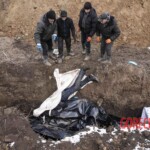 Mass grave in Mariupol