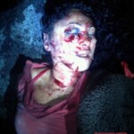 Stabbed mexican woman