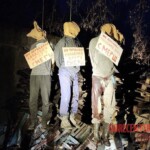 Russian civilians hanged in Ukraine