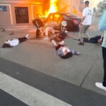 Accident in central Moscow