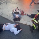 Accident in central Moscow