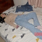 Hanged Chinese woman