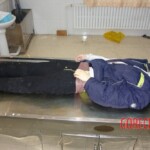 Chinese woman in morgue