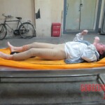 Drowned Chinese woman