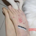 Dead Chinese woman in sexy outfit